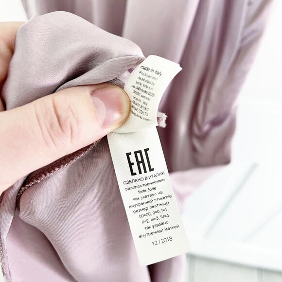 Forte Forte Lilac Satin Slip Dress - Picture 5 of 10